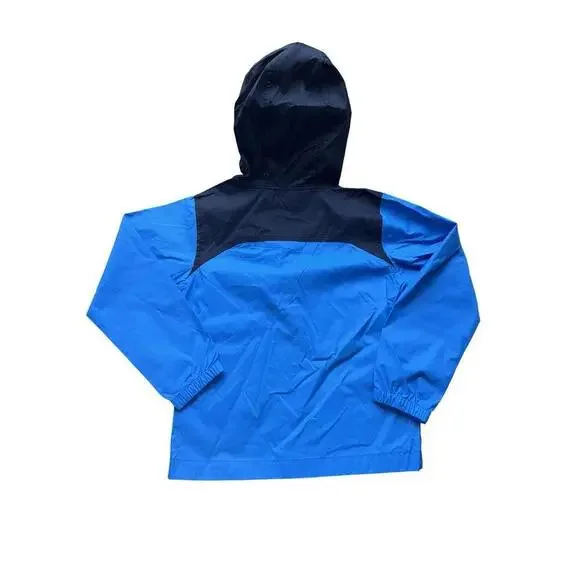 Columbia Windbreaker Jacket Youth XS Multi Nylon Long Sleeve Hooded Full Zip - Picture 2 of 2